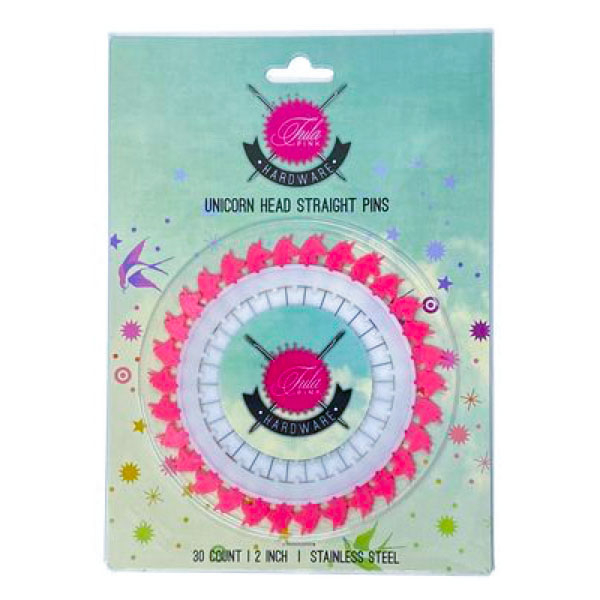 Tula Pink Stecknadeln mit Einhornköpfen (1 Packung)